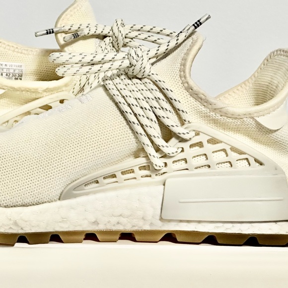 ADIDAS PW HU NMD PRD TRAIL PHARRELL WILLIAMS CREAM WHITE. Size 8 - Picture 2 of 7